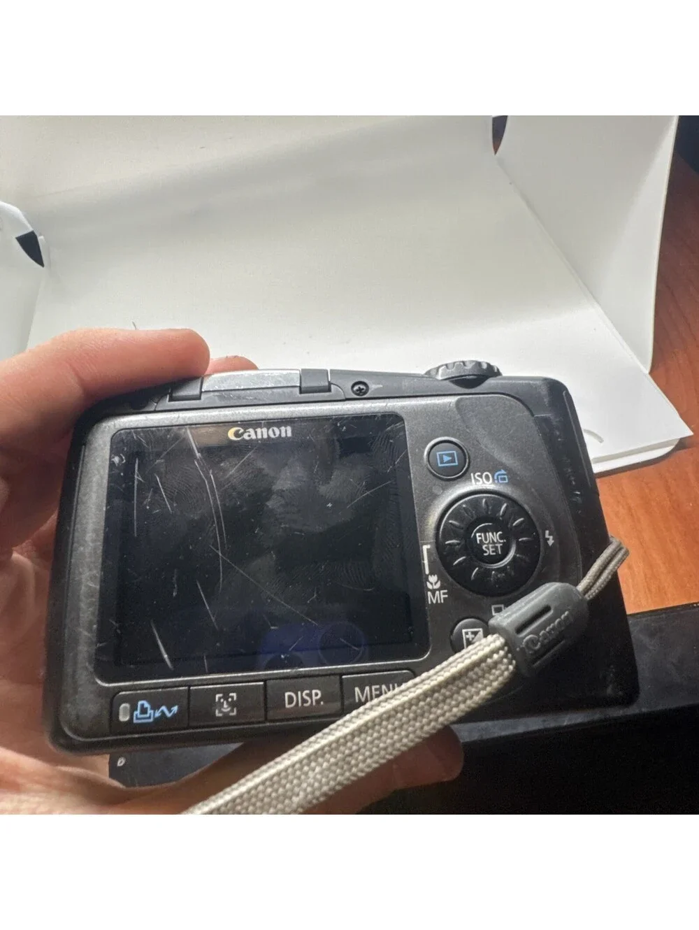 Canon PowerShot SX100 IS 8.0MP Compact Digital Camera Tested Working Great